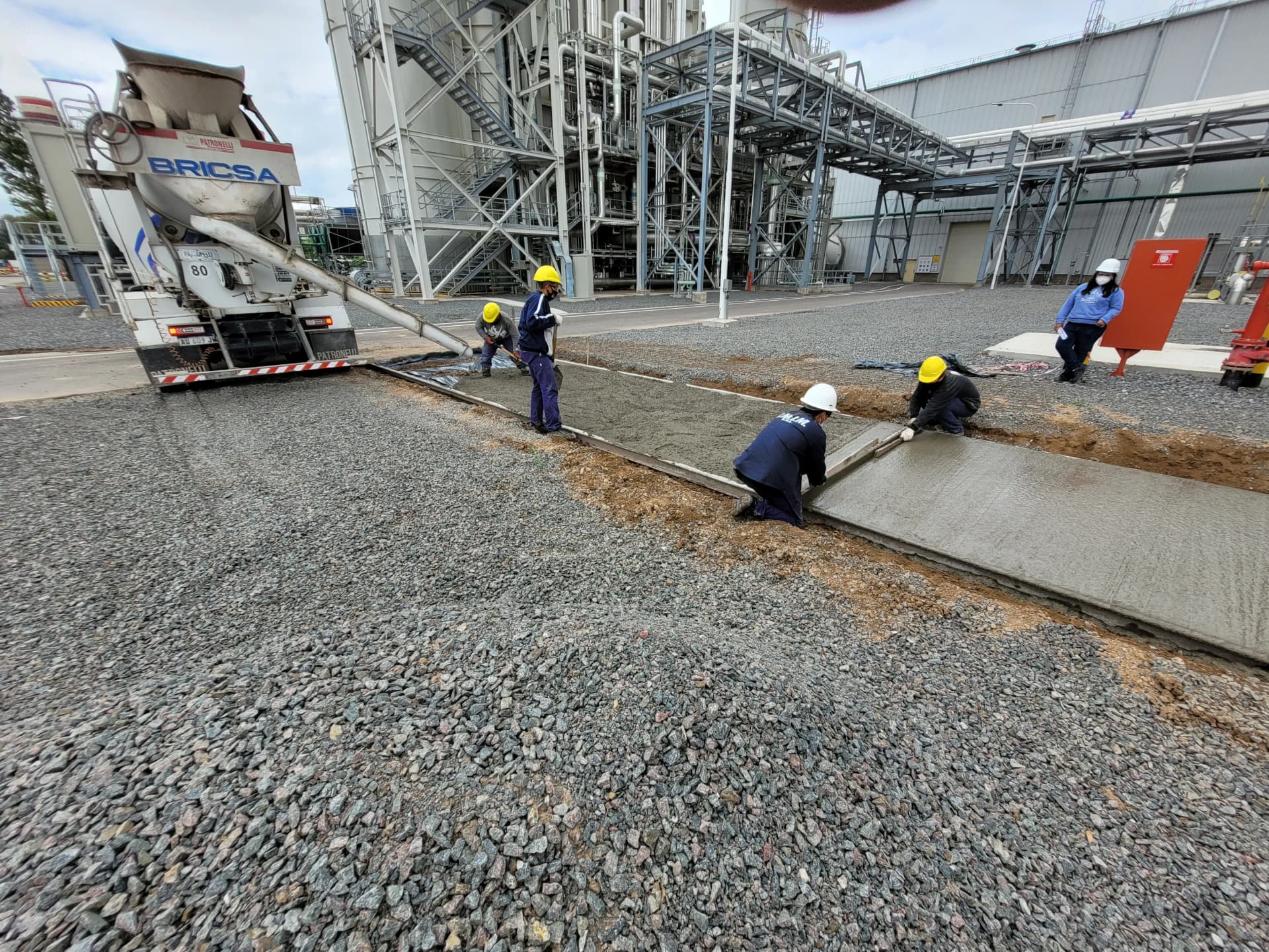Playones de Hormigón - Pampa Energía