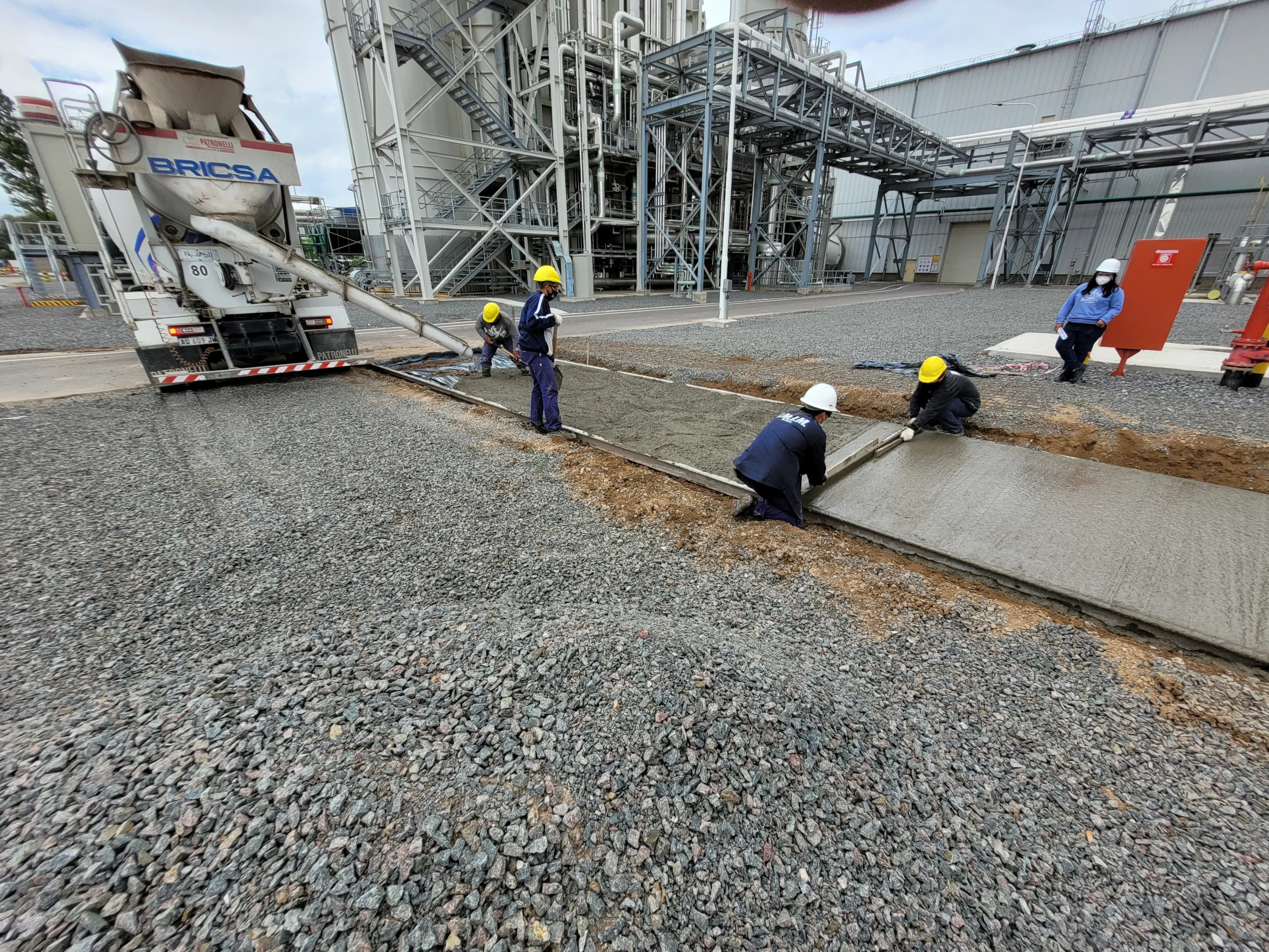 Playones de Hormigón - Pampa Energía