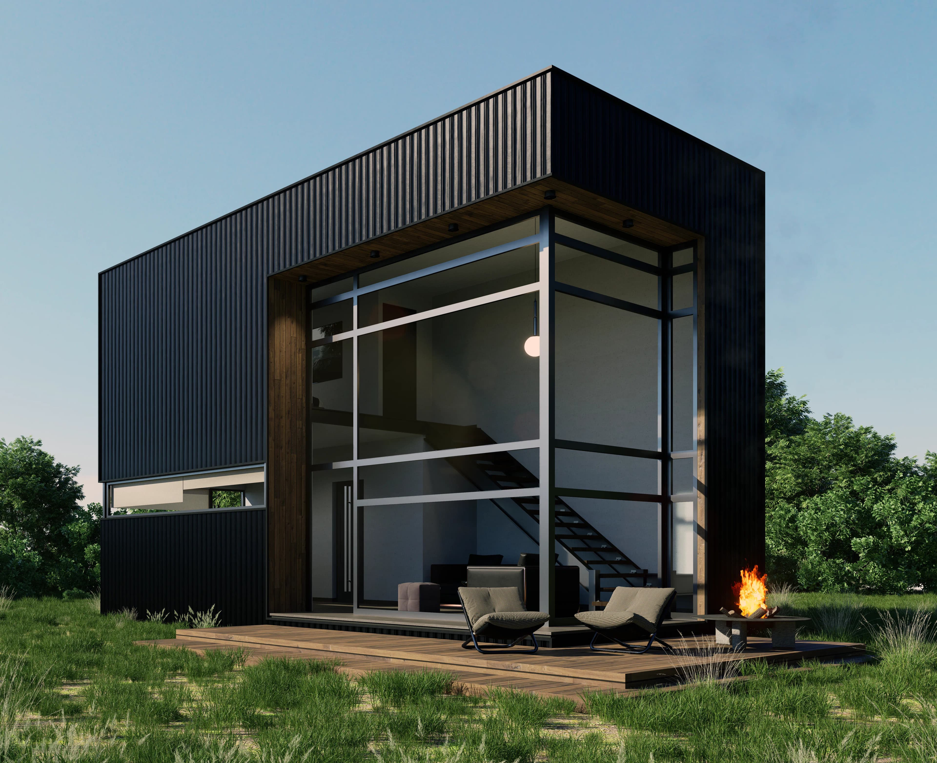 Vivienda Modular - Dos Plantas