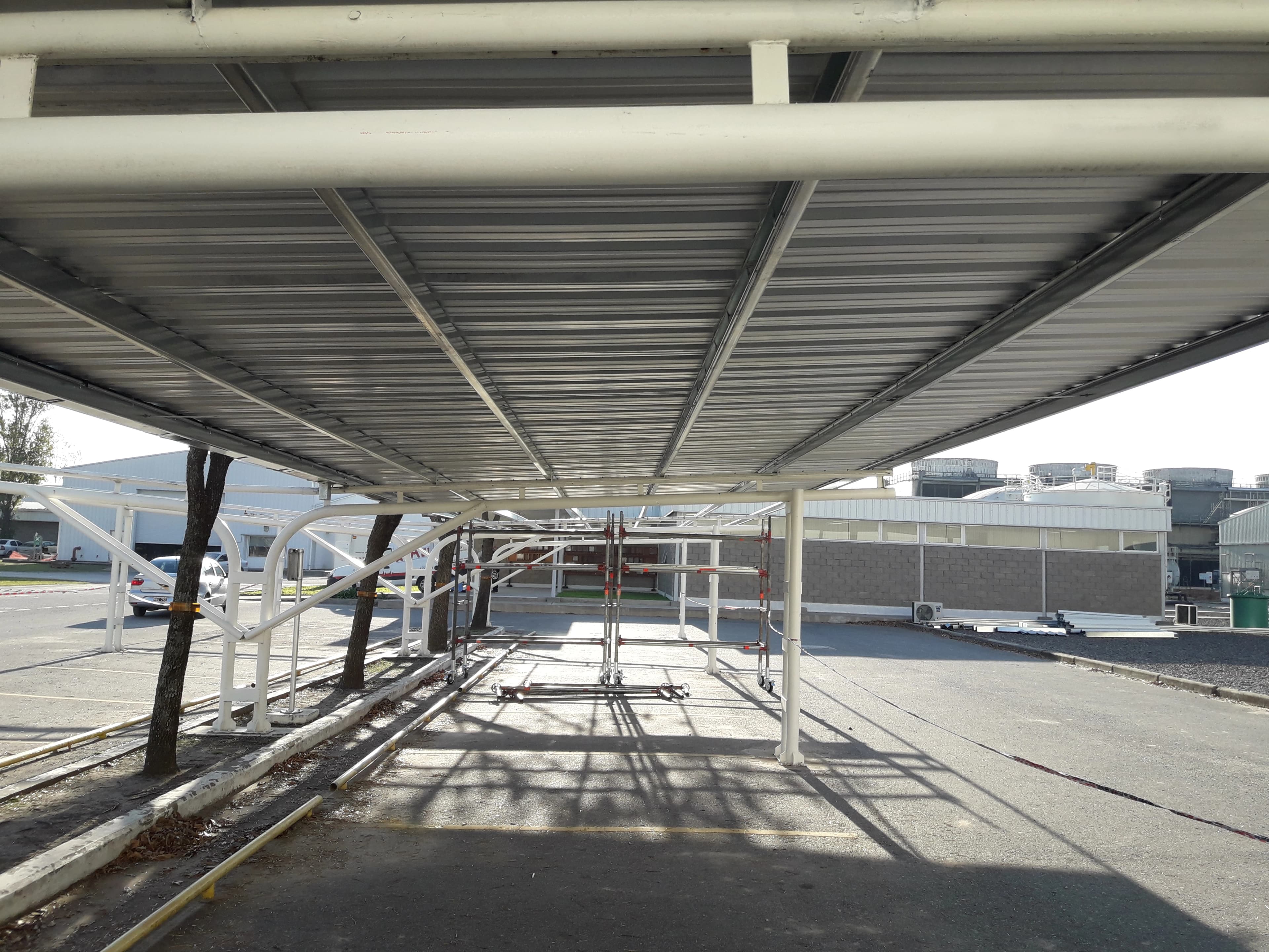 Cubiertas de Estacionamiento - Pampa Energía